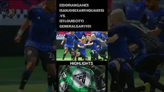 SAN JOSE EARTHQUAKES .VS. ST LOUIS CITY - FC 24 / EIDORIANGAMES , GENERALGAR7701