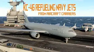 How USAF KC-46 Pegasus Refuels Jets Launched From Aircraft Carriers