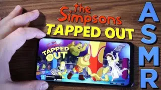 ASMR - SIMPSONS TAPPED OUT ep. 2 - Whispers, Mouth Sounds Repeating Words