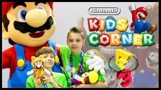 KIDS AT E3! Nintendo Kids Corner E3 2014  |  KittiesMama