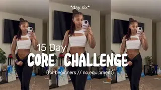 STANDING CORE | QUICK WORKOUT *easy for beginners* (6/15)