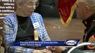 Female WW2 Veterans get Victory Medals