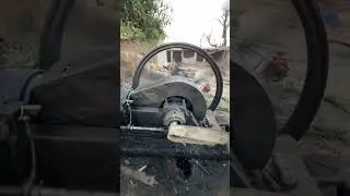 Old black desi diesel engine  #oldvillagelife #blackengine #dieselengine #dieselenginetubewell