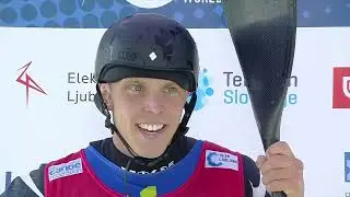 Men's Kayak Cross Final / 2023 ICF Canoe-Kayak Slalom World Cup Ljubljana Slovenia