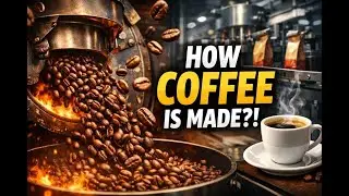 How Coffee Is Made Inside a Factory | From Bean to Cup