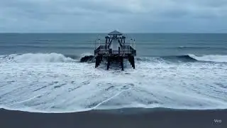 Шторм во Флориде заснят на камеру &mdash; улицы Кокоа под водой