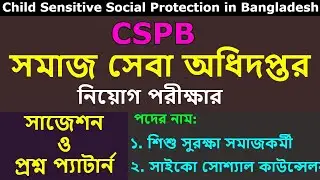 CSPB exam question. Child protection social worker exam question. শিশু সুরক্ষা সমাজকর্মী পরীক্ষা ।