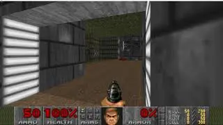 Ultimate Doom E1M4 NoMonsters (Command Control) in 00:19