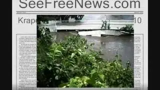 Krape Park Flooding in Freeport Illinois July 25, 2010