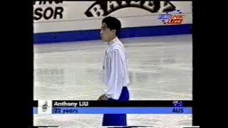 Anthony Liu AUS - 1997 World Figure Skating Championships Free Skate