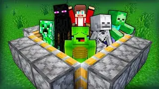 Mikey & JJ + EVERY Mob = ??? | Minecraft (Maizen)