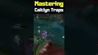 Mastering Caitlyn Traps - League of Legends #shorts