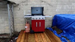 Собираем наш новый газовый гриль Outback Saturn с 4 горелками.