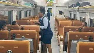 tanzanian's electric train, the first in east Africa
