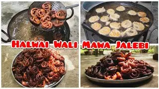Halwai se Seekhiye Bazar jaisi Mawa Jalebi || Perfect Mawa Jalebi Recipe