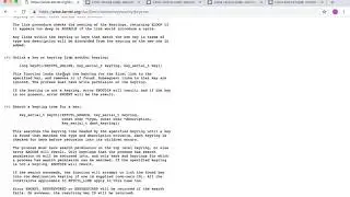 keyring subsystem #3 - more keyctl commands