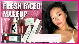 FULL FACE OF GLOSSIER MAKEUP | Is it Worth It?