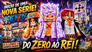 🏴&zwj;☠️ NOVA AVENTURA DE ONE PIECE WG NO MINECRAFT! 🌊