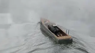 Test turbine &agrave; vapeur Microcosm avec h&eacute;lice de 50 mm  - MYCP Mod&egrave;le Yacht de Paris RC Mai 2023