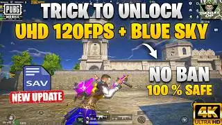 Unlock ULTRA HD / HDR + 120 FPS with Blue sky in PUBG MOBILE on Gameloop Emulator