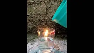 Candle vs water experiment