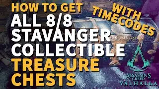 Stavanger All Collectible (Treasure chests, Artifacts, Mysteries) Assassin's Creed Valhalla