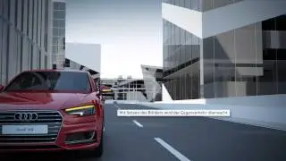 Audi A4 - Animation Abbiegeassistent