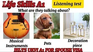 IELTS LIFE SKILLS EXAM A1 listening test 2026 no 1341