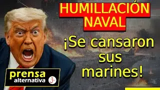 Trump explota: marines y Gerald Ford no soportan la presi&oacute;n!!!