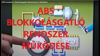 ABS rendszer ( blokkolásgátló fékrendszer) működése