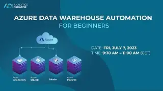 Azure Data Warehouse Automation For Beginners