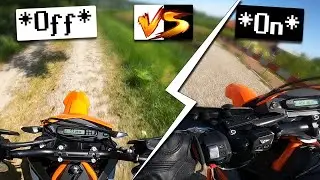 KTM 690 SMC R On VS Offroad | Short Video Edit