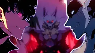 SUNG JIN WOO vs MONARCA DE HIELO Y DE LAS BESTIAS: ¡LA BATALLA FINAL! | SOLO LEVELING