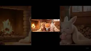 S2_Ep5. 벽난로 앞 코코아 파티 ☕🐾  Baby Animals Winter Cozy Night