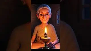 Light She Gave #moral stories #hindi stories  #satisfying  #shorts