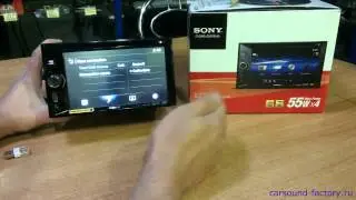 Обзор автомагнитолы Sony XAV-65