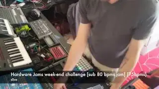 Hardware Jams Sub 80 BPM week-end Challenge