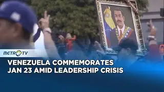Crowds Rally in Caracas to Celebrate Revolution Amid Political Turmoil