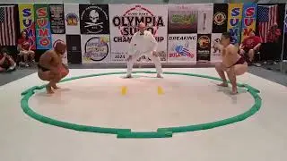 Michael Fields vs Namaki Juette - Sumo Dan's Olympia Sumo Championship 2024