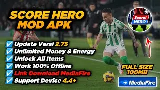 Score Hero Mod Apk ( Unlimited Money ) - Update Versi 2.75 Work 100%