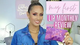 LIP MONTHLY AUGUST UNBOXING & REVIEW