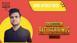 BGMI |MauryaPlay is live | RankPush