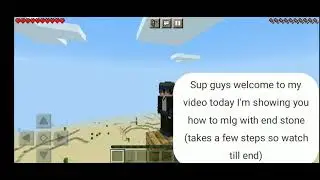 Minecraft new endstone mlg!