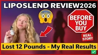 LipoSlend Review 🔴 I Lost 12 Pounds Without Starving Myself (My Real Story)