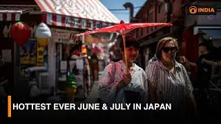 Hottest ever June & July in Japan & more updates | 6 PM IST | DD India Live