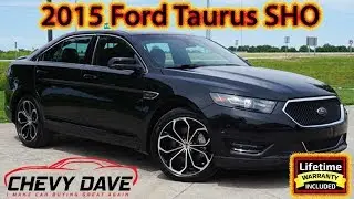 2015 Black Ford Taurus SHO Edition Review and It's FOR SALE