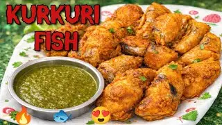 Shaam Ki Bhookh Ka Perfect Solution 😍 | Besan Fish Pakodi”