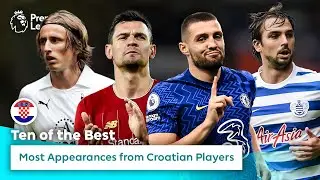 10 of the Premier League&rsquo;s BEST Croatian footballers | Croatia