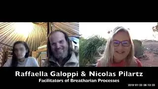 What is prana? What is breatharian process - Interview with Nicolas Pilartz and Raffaella Galoppi