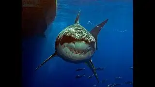 ЮАР в клетке с Белая Акула  great white shark .South Africa Cape Town Andre Hartman 2008